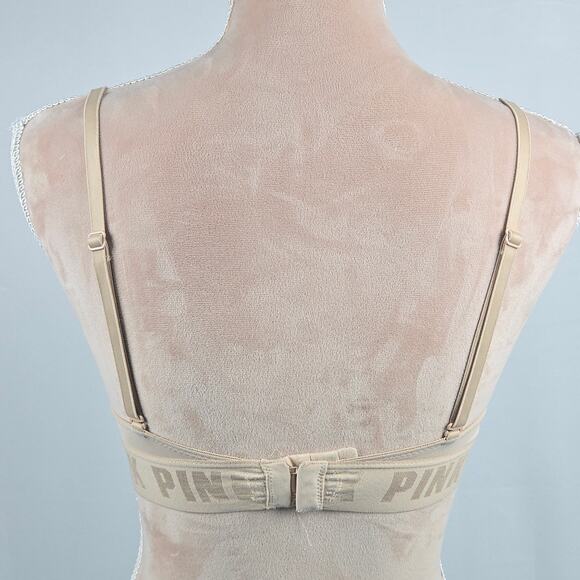 PINK Victoria's Secret Wear Everywhere Wireless Lightly Lined Bra Size 32B - Picture 3 of 8